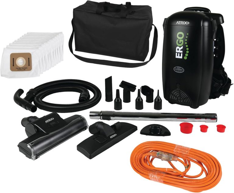 Atrix Ergo Backpack Vacuum Review: Power & Comfort