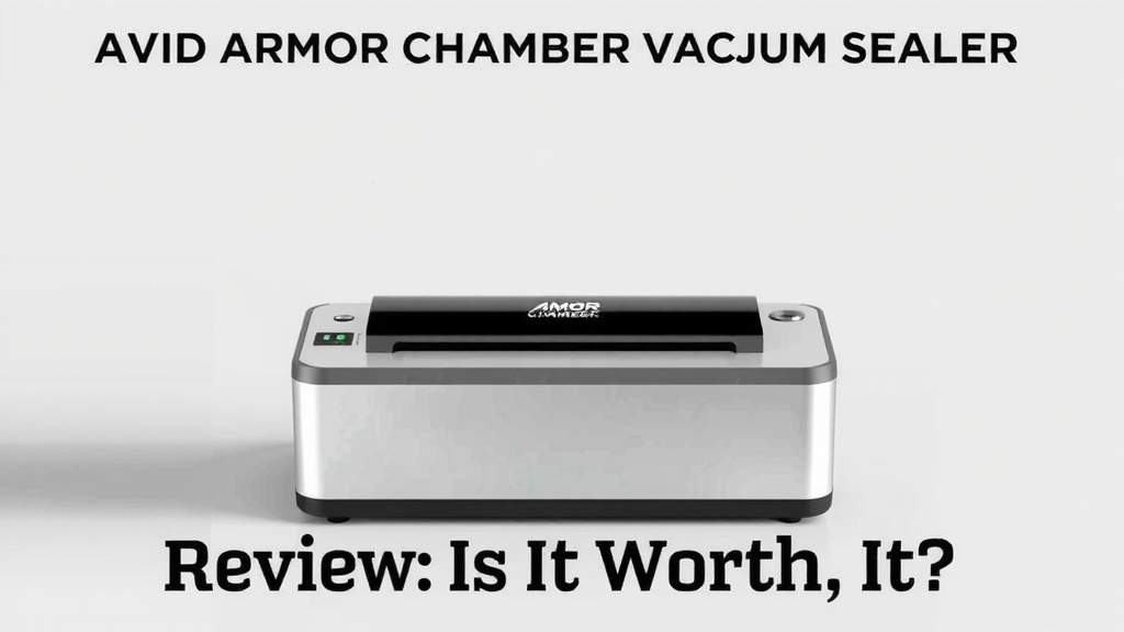 Avid Armor Chamber Vacuum Sealer Review: Is It Worth It