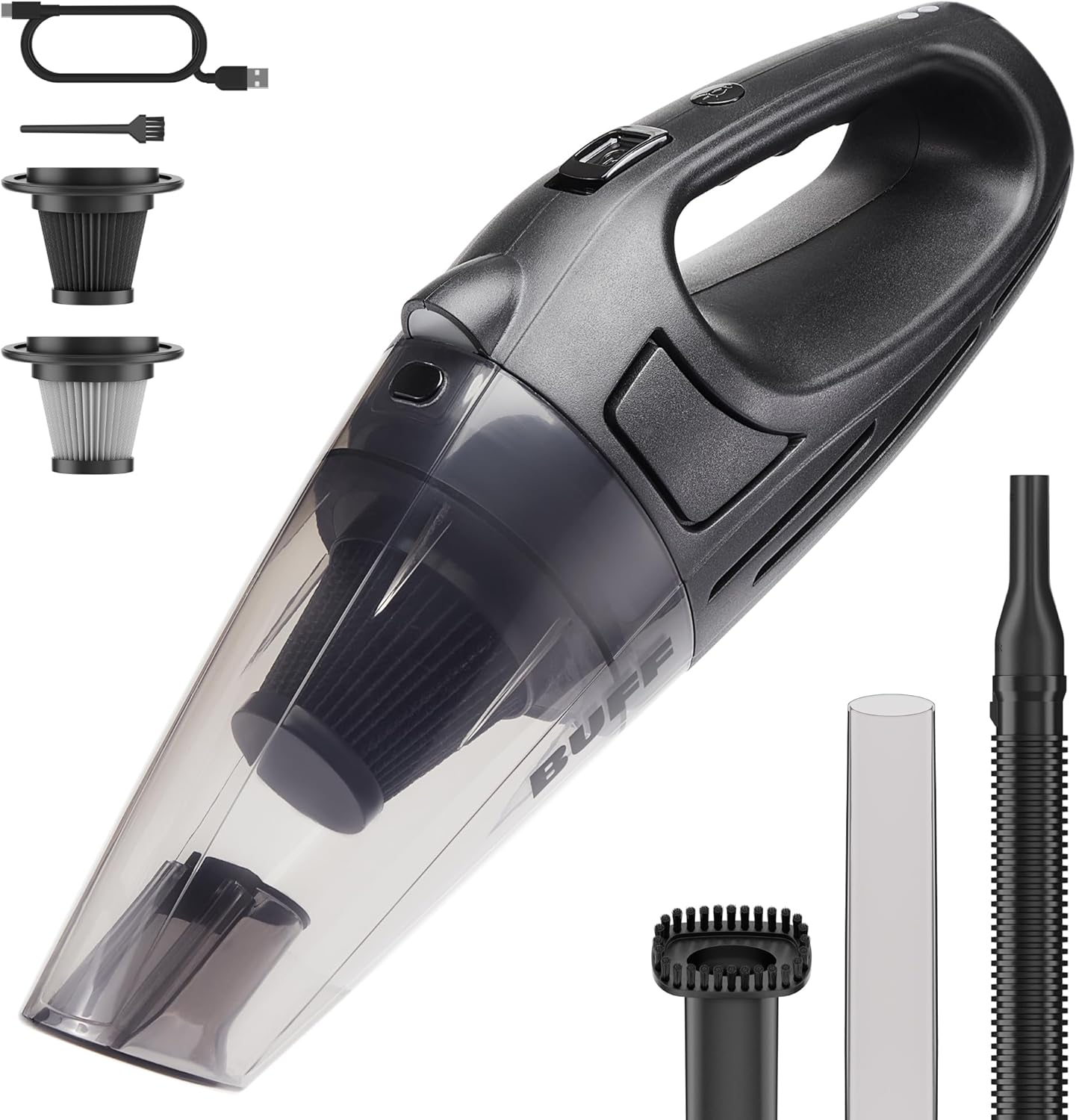 BUFF Handheld Vacuum Cordless Review: Quick Cleanups
