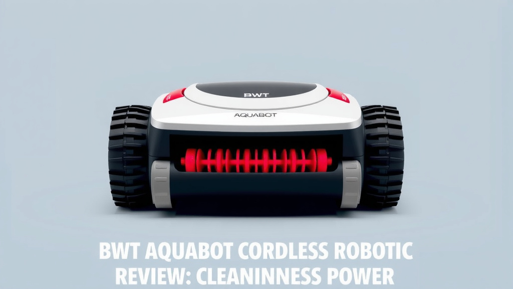 BWT AQUABOT Cordless Pool Robot Review: Cleanliness Power