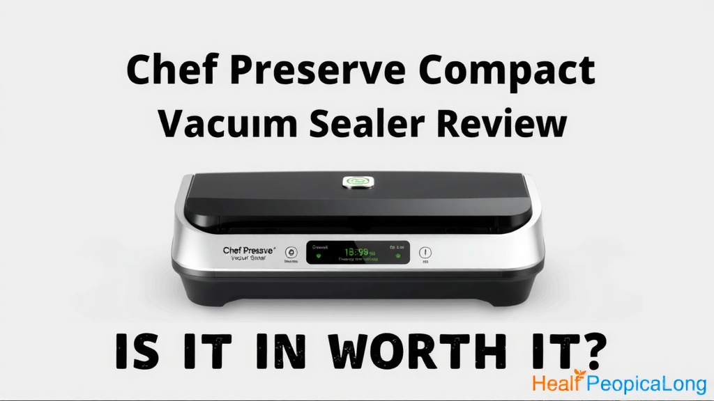 Chef Preserve Compact Vacuum Sealer Review: Is It Worth It