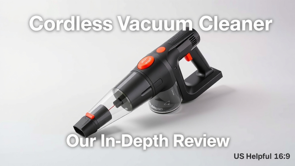 Cordless Vacuum Cleaner: Our In-Depth Review