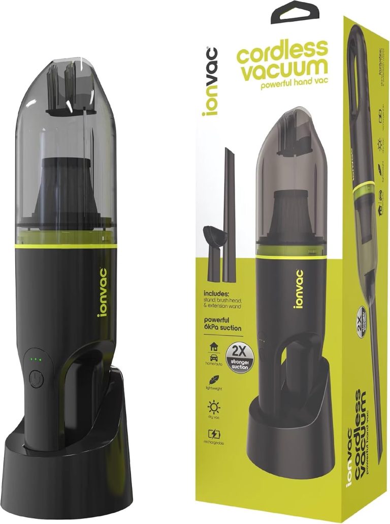 DCLINA IonVac Cordless Vacuum Review: Powerful & Lightweight