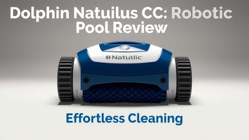 Dolphin Nautilus CC Robotic Pool Review: Effortless Cleaning