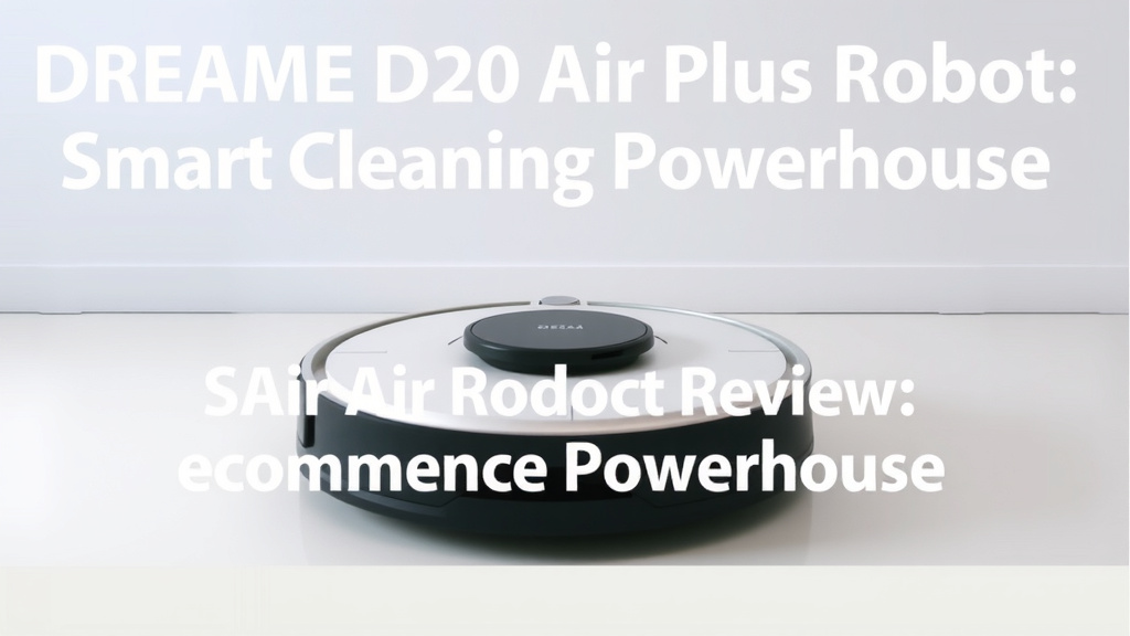 DREAME D20 Air Plus Robot Review: Smart Cleaning Powerhouse