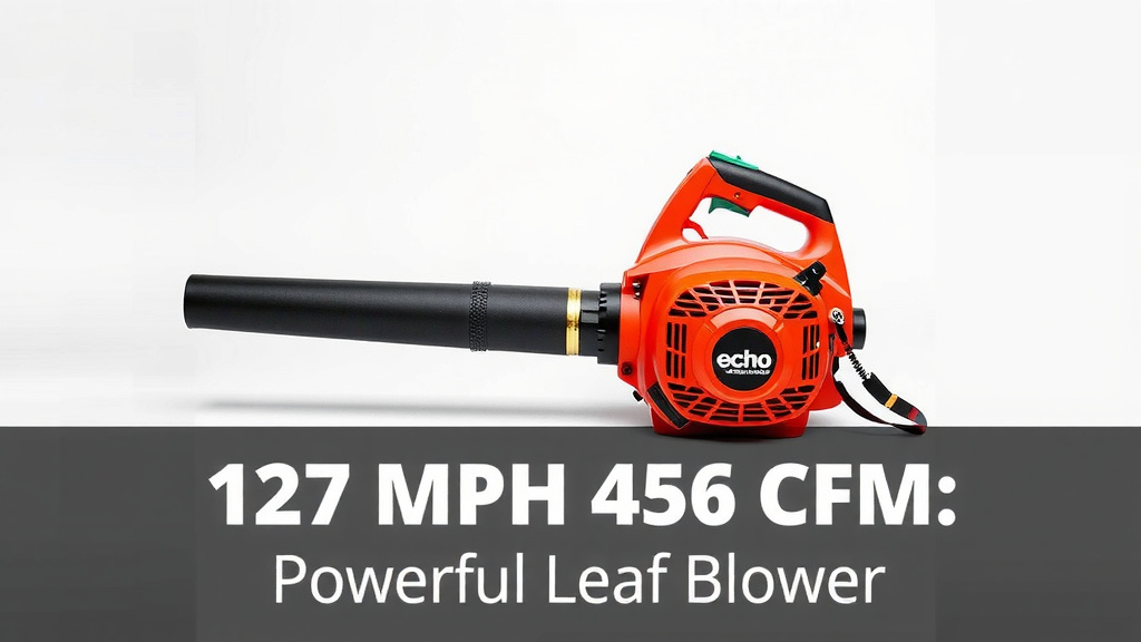 Echo 172 MPH 456 CFM Review: Powerful Leaf Blower