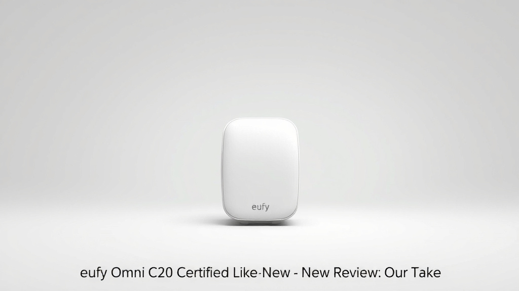 eufy Omni C20 Certified Like-New Review: Our Take