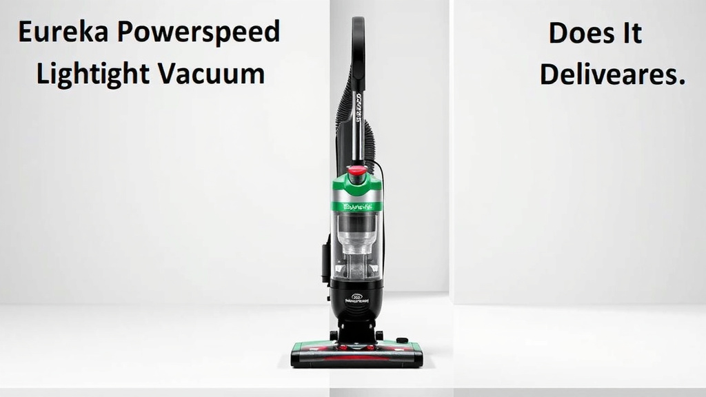 Eureka PowerSpeed Lightweight Upright Vacuum Review: Does It Deliver
