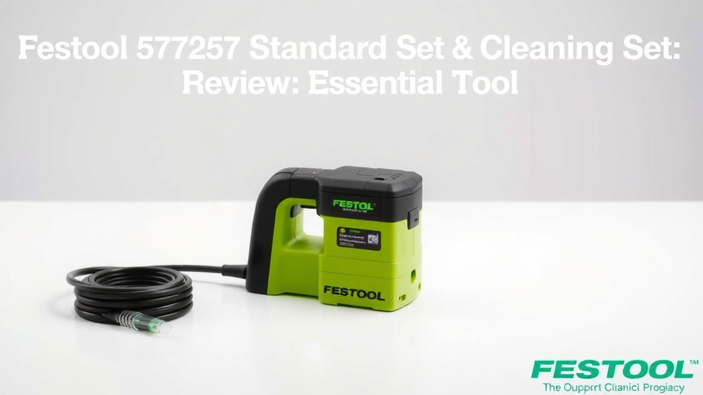 Festool 577257 Standard Cleaning Set Review: Essential Tool
