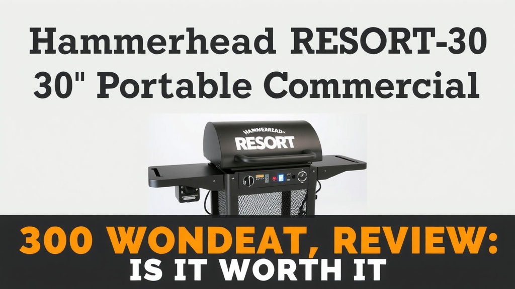 Hammerhead RESORT-30 30" Portable Commercial Review: Is It Worth It