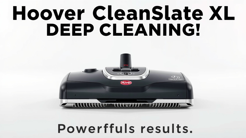 Hoover CleanSlate XL Deep Cleaning Review: Powerful Results