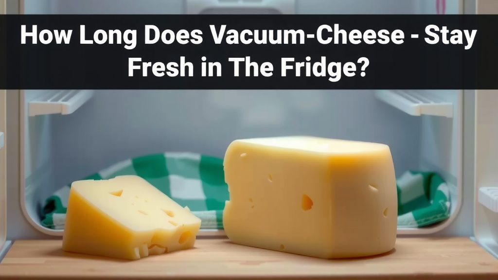 How Long Does Vacuum-Sealed Cheese Stay Fresh in the Fridge?