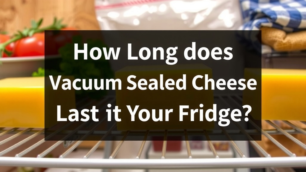 How Long Does Vacuum Sealed Cheese Last in Fridge