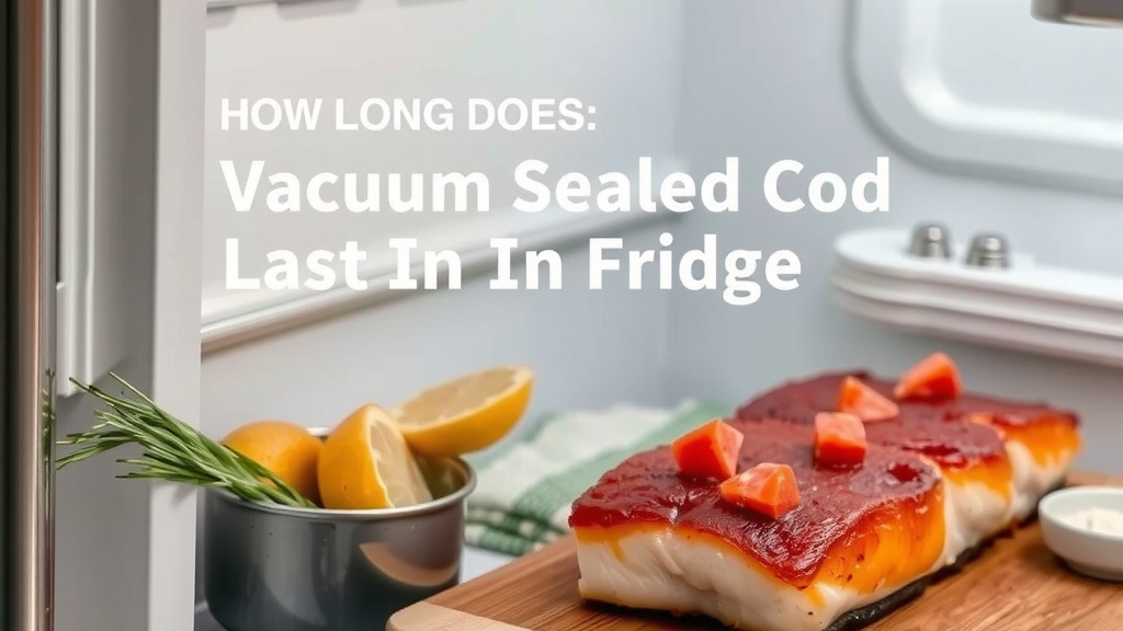 How Long Does Vacuum Sealed Cod Last In Fridge
