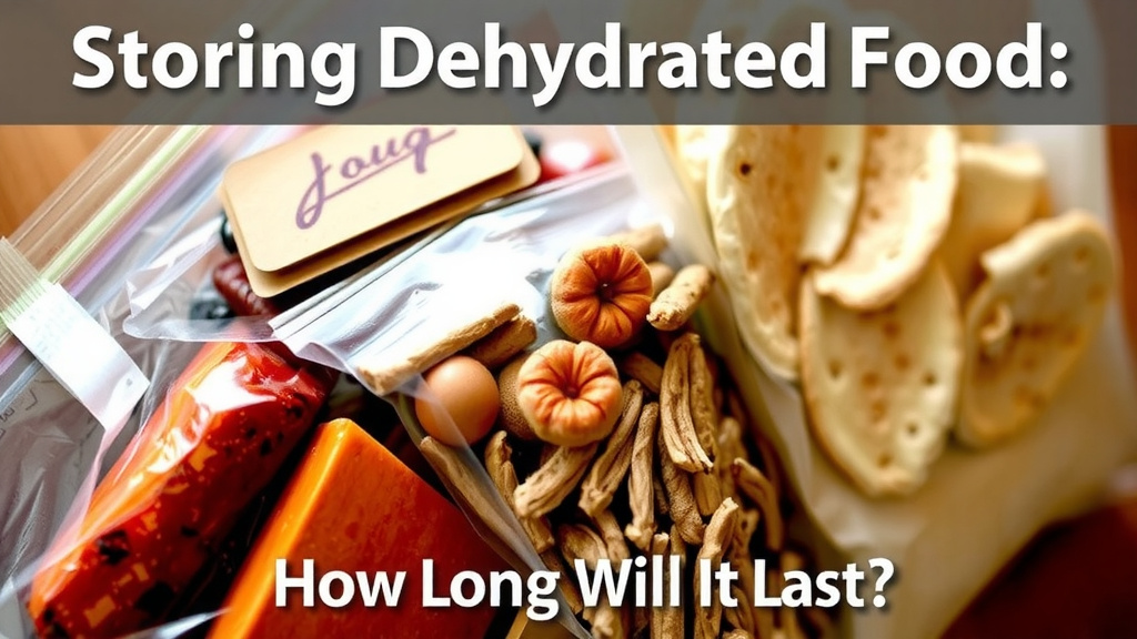 Storing Dehydrated Food: How Long Will It Last?