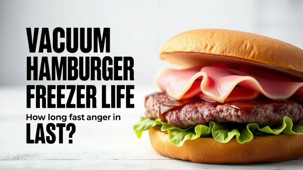 Vacuum Sealed Hamburger Freezer Life: How Long It Lasts