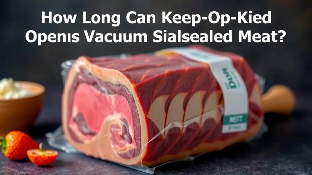 How Long Can You Keep Opened Vacuum-Sealed Meat?