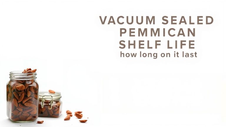 Vacuum Sealed Pemmican Shelf Life: How Long Does It Last