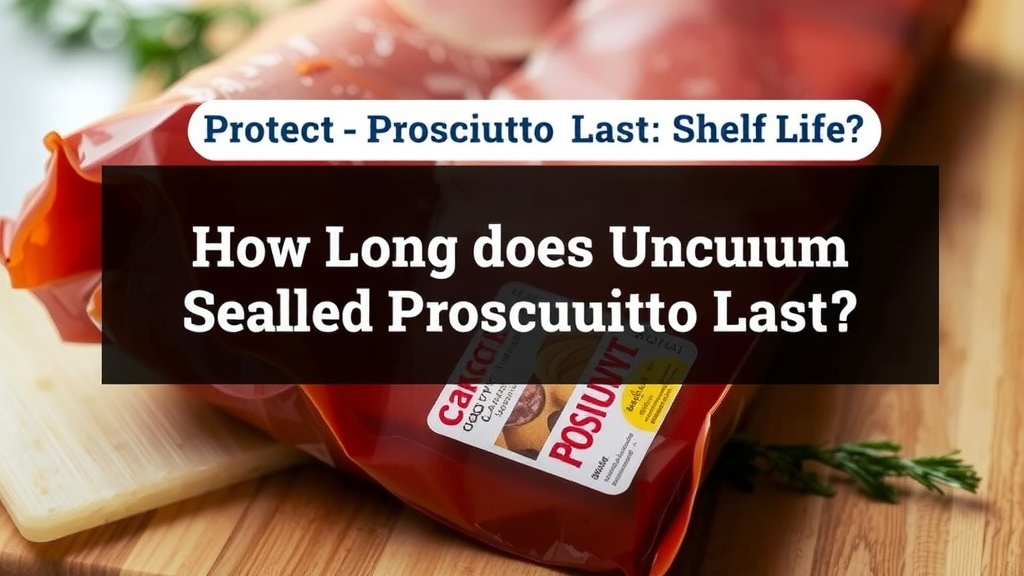 How Long Does Unopened Prosciutto Last?