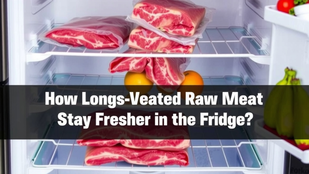 How Long Does Vacuum-Sealed Raw Meat Stay Fresh in the Fridge?