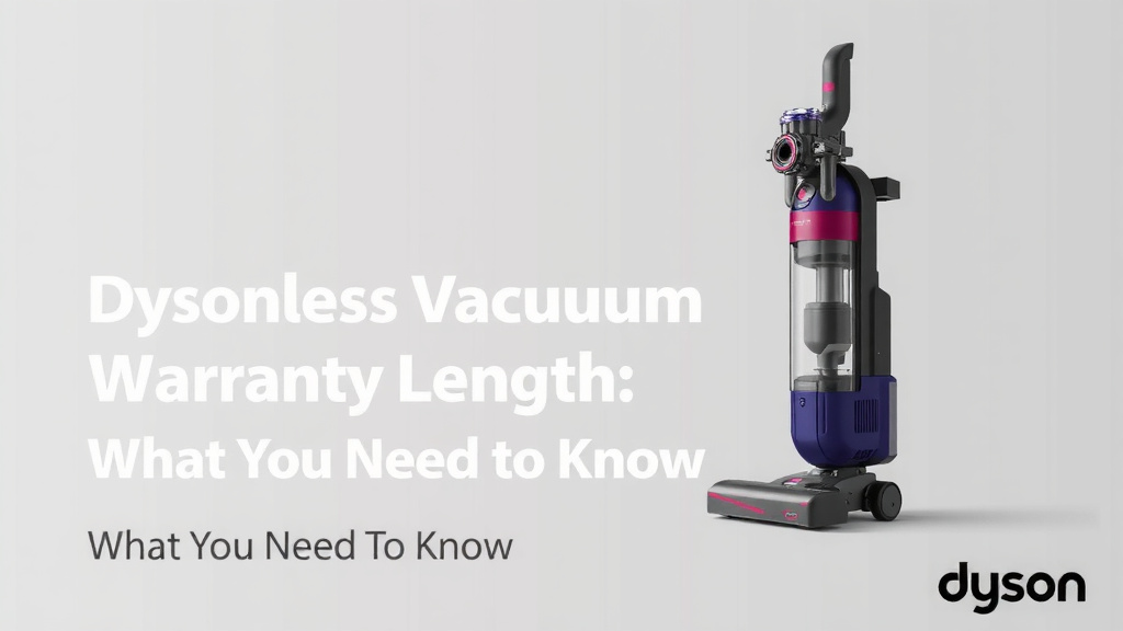 Dyson Cordless Vacuum Warranty Length: What You Need to Know