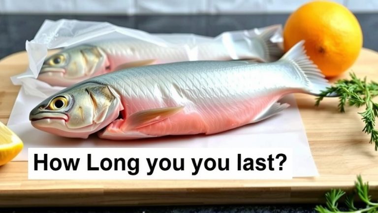Thawed Vacuum-Sealed Fish: How Long Does It Last