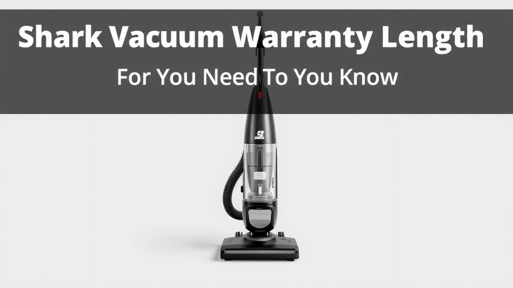 Shark Vacuum Warranty Length: What You Need to Know