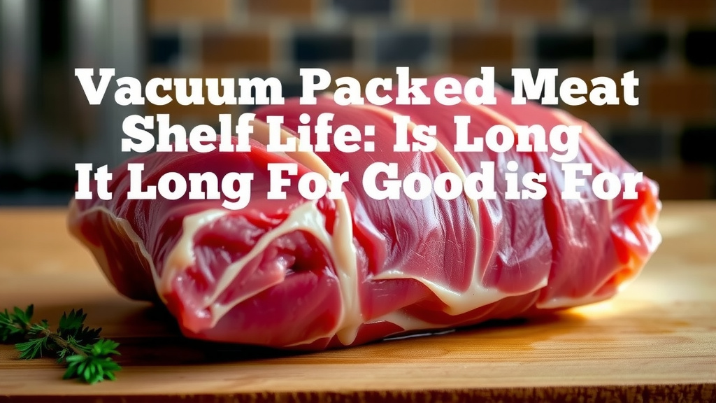 Vacuum Packed Meat Shelf Life: How Long Is It Good For