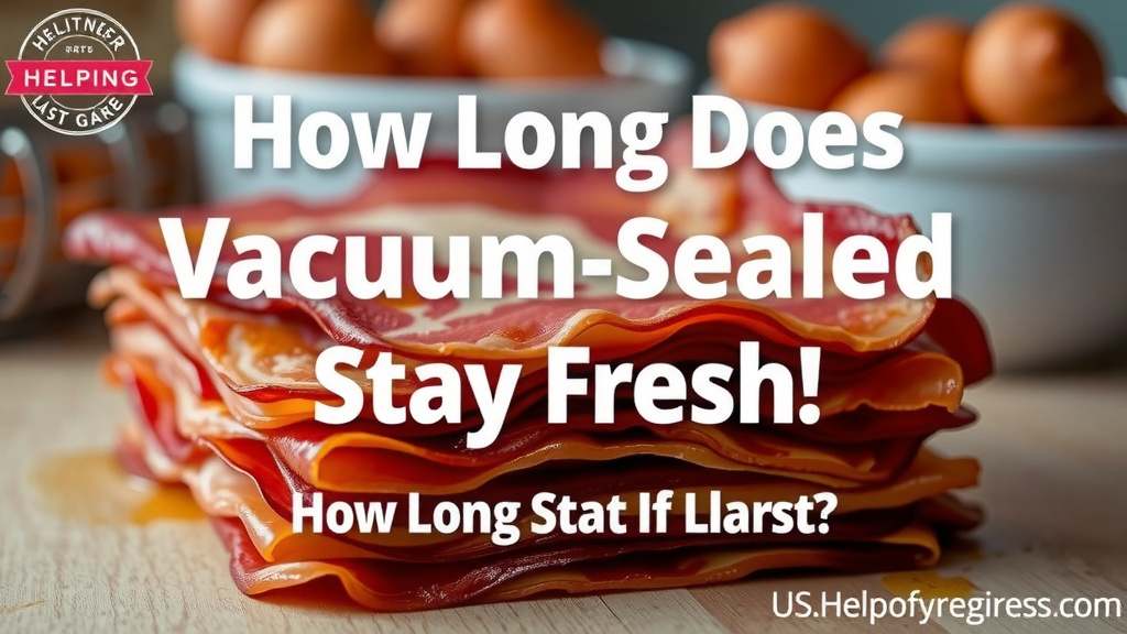 How Long Does Vacuum-Sealed Bacon Stay Fresh?