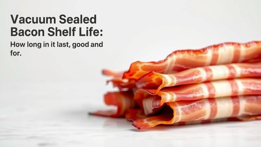 Vacuum Sealed Bacon Shelf Life: How Long Does It Last