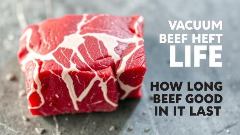 Vacuum Sealed Beef Shelf Life: How Long Does It Last