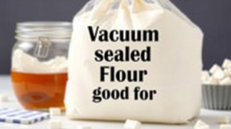 How Long is Vacuum Sealed Flour Good For