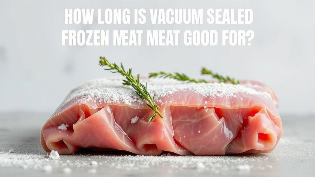 How Long Is Vacuum Sealed Frozen Meat Good For