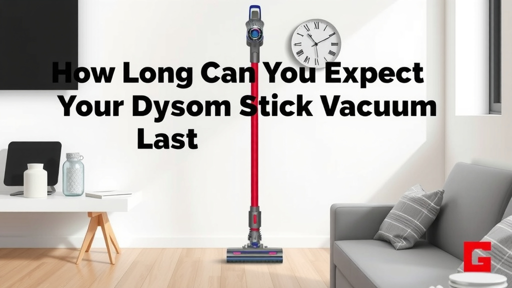 How Long Can You Expect Your Dyson Stick Vacuum to Last?