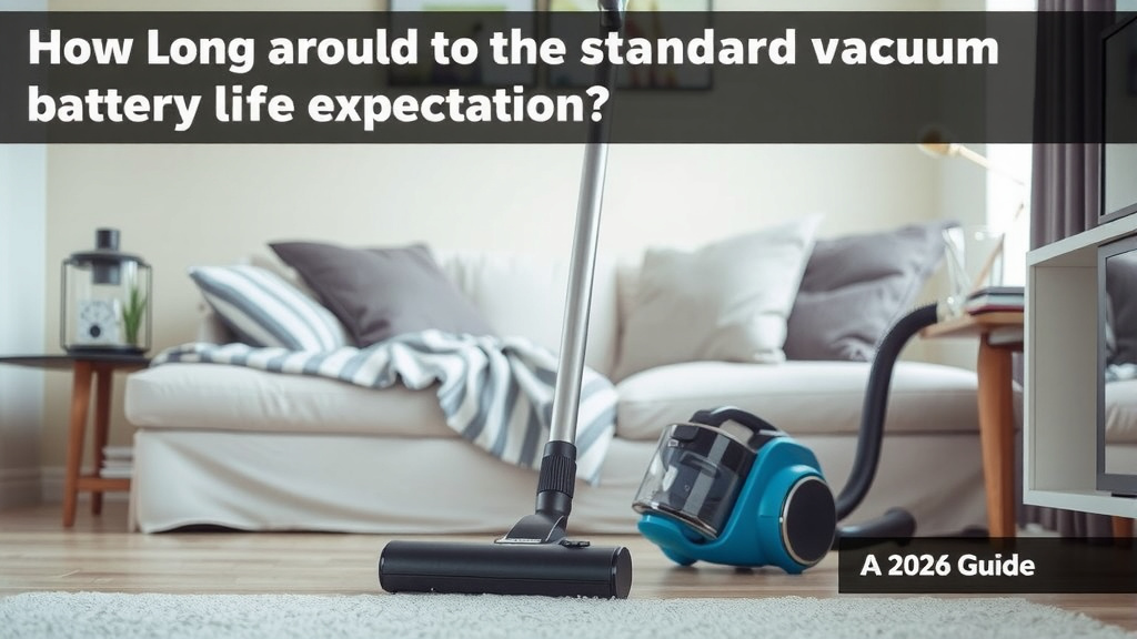 What's the Standard Vacuum Battery Life Expectation?