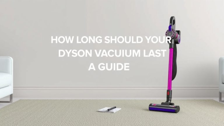 How Long Should Your Dyson Vacuum Last A Guide