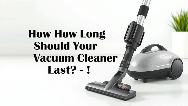 How Long Should Your Vacuum Cleaner Last?