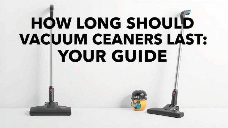 How Long Should Vacuum Cleaners Last? Your Guide
