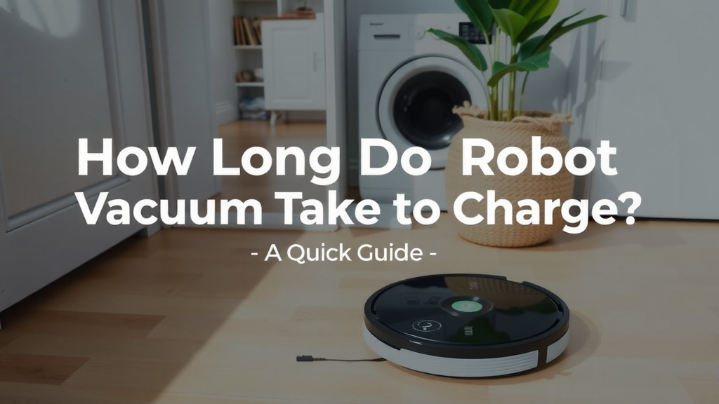 How Long Do Robot Vacuums Take to Charge?