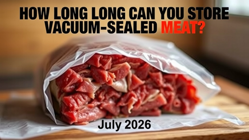 How Long Can You Store Vacuum-Sealed Meats?
