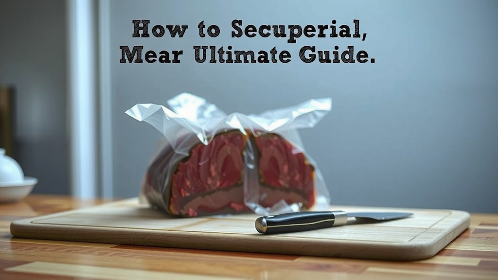 Storing Vacuum-Sealed Meat: Your Ultimate Guide