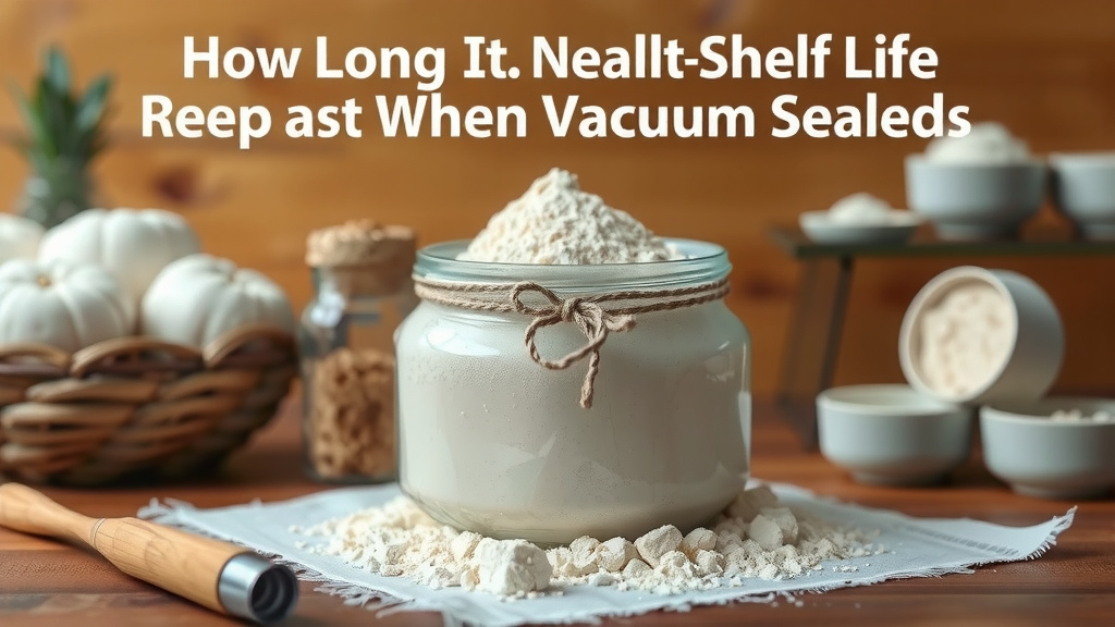 Extending Flour's Freshness: How Long Does It Really Last When Vacuum Sealed?