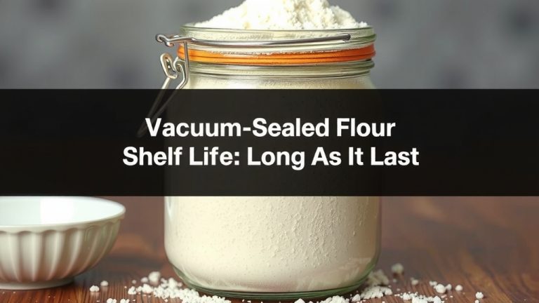 Vacuum Sealed Flour Shelf Life: How Long Will It Last