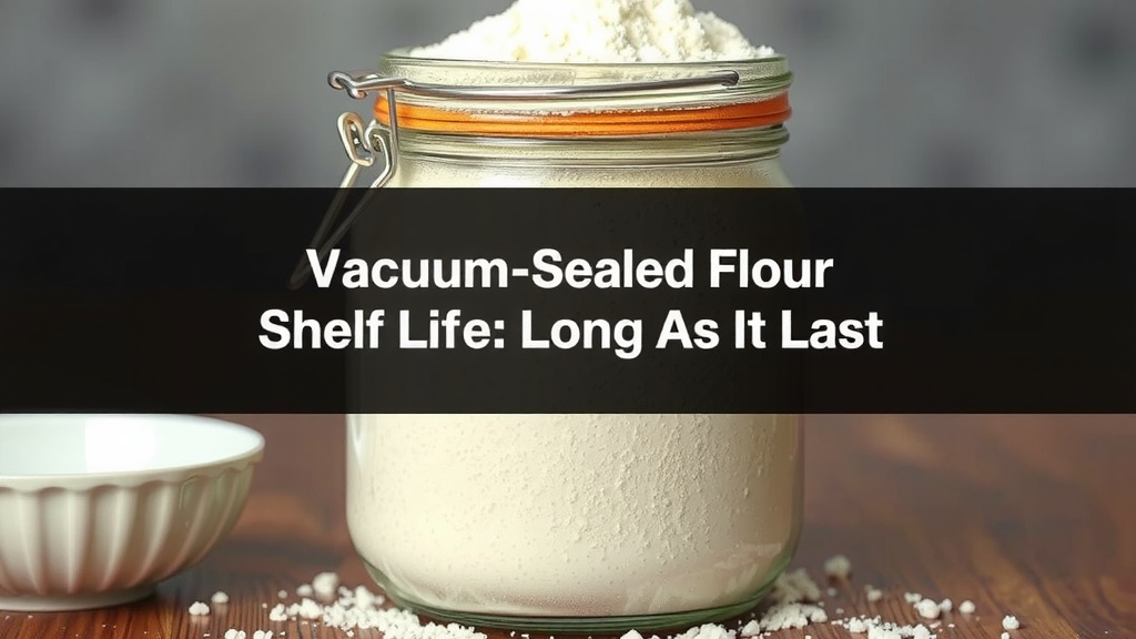 Vacuum Sealed Flour Shelf Life: How Long Will It Last