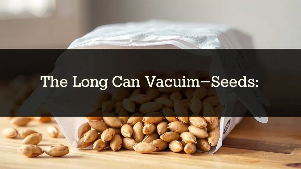 How Long Can Vacuum-Sealed Seeds Stay Good?