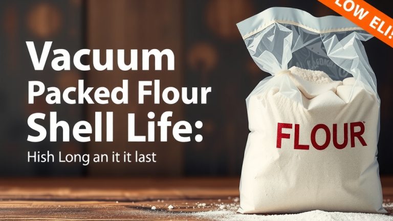 Vacuum Packed Flour Shelf Life: How Long Does It Last