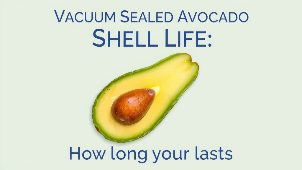 Vacuum Sealed Avocado Shelf Life: How Long It Lasts