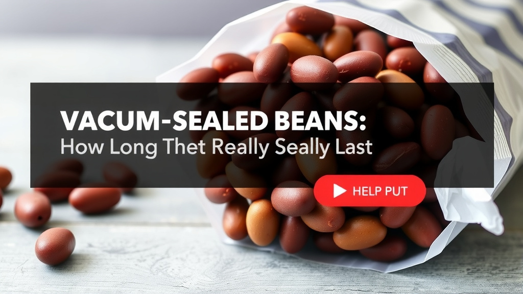 Vacuum Sealed Beans: How Long Do They Really Last
