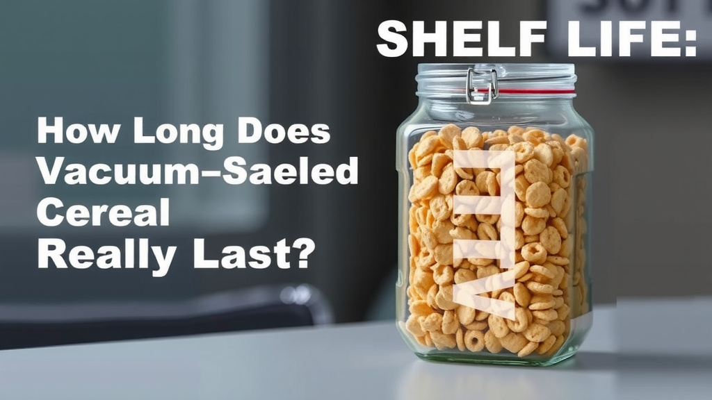 How Long Does Vacuum-Sealed Cereal Really Last?