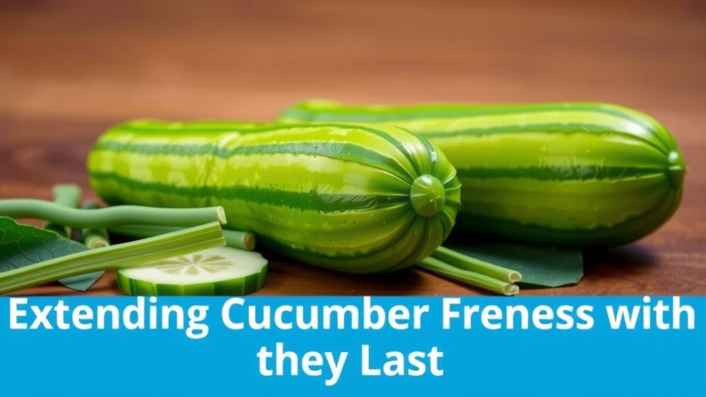 Extending Cucumber Freshness with Vacuum Sealing